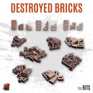 Destroyed bricks - Pack of 16 bits