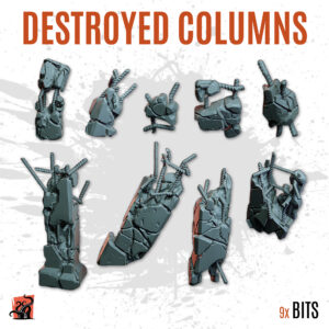 Destroyed columns - Pack of 9 bits
