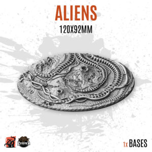 Aliens - 120x92mm oval base (1ud)