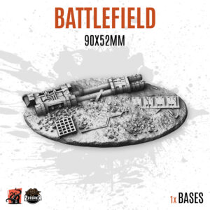 Battlefield - 90x52mm oval base (1ud)