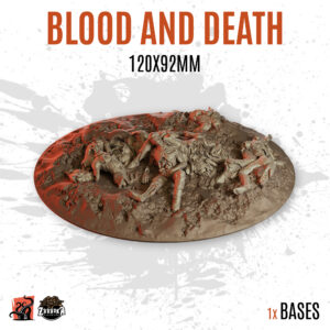 Blood and Death - 120x92mm oval base (1ud)
