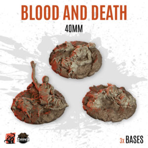 Blood and Death - 40mm base (3uds)