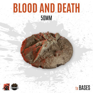 Blood and Death - 50mm base (1ud)