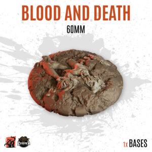 Blood and Death - 60mm base (1ud)