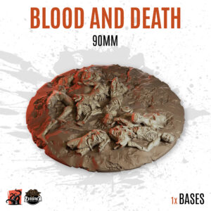 Blood and Death - 90mm base (1ud)