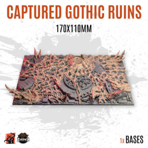 Captured Gothic Ruins - 170x110mm square base (1ud)