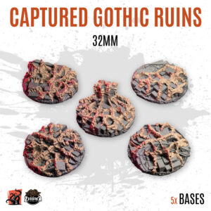 Captured Gothic Ruins - 32mm base (5uds) V1