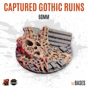 Captured Gothic Ruins - 60mm base (1ud)