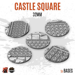 Castle Square - 32mm base (5uds)