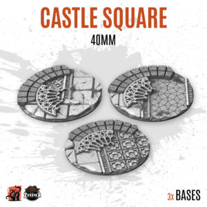 Castle Square - 40mm base (3uds)