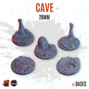 Cave - 28mm base (5uds)