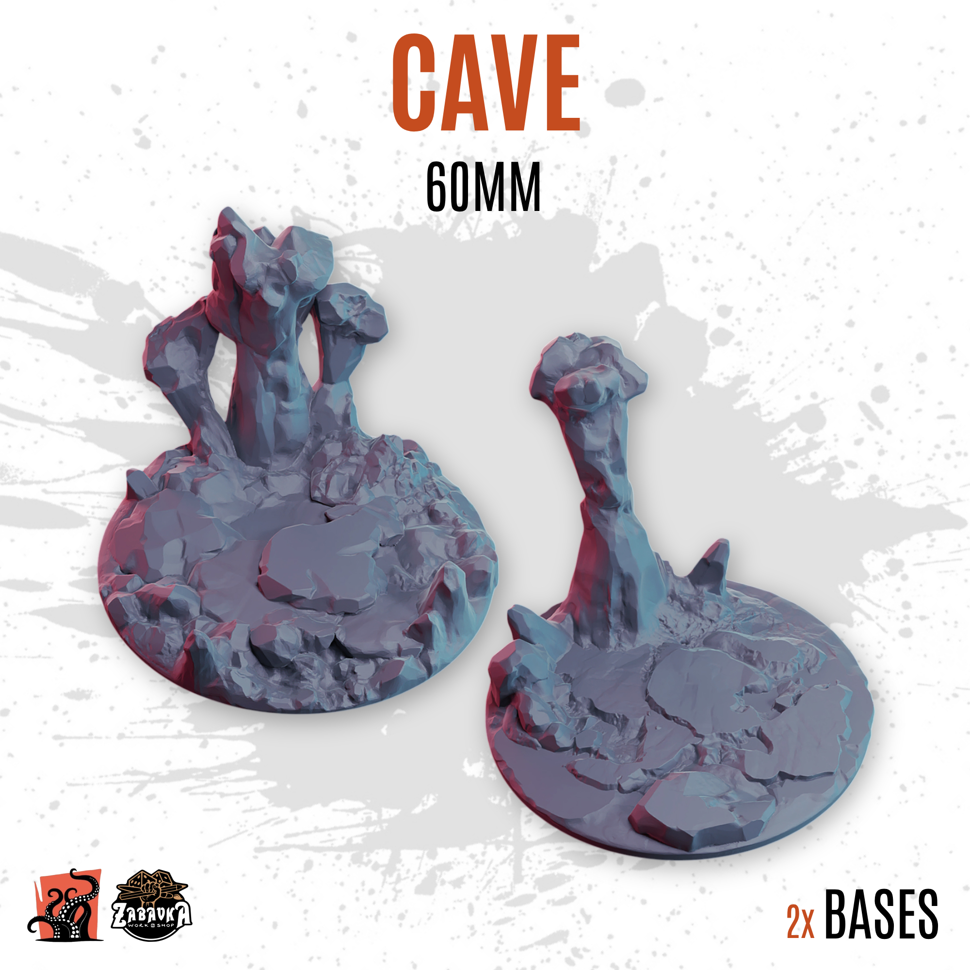 Cave - 60mm base (2uds)