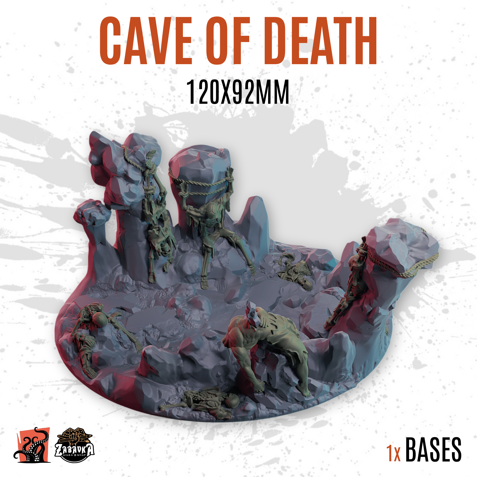 Cave of Death - 120x92mm oval base (1ud)