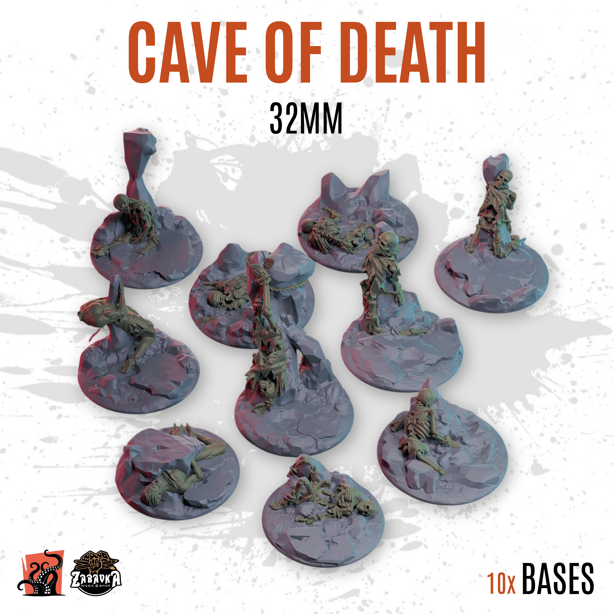 Cave of Death - 32mm base (10uds)