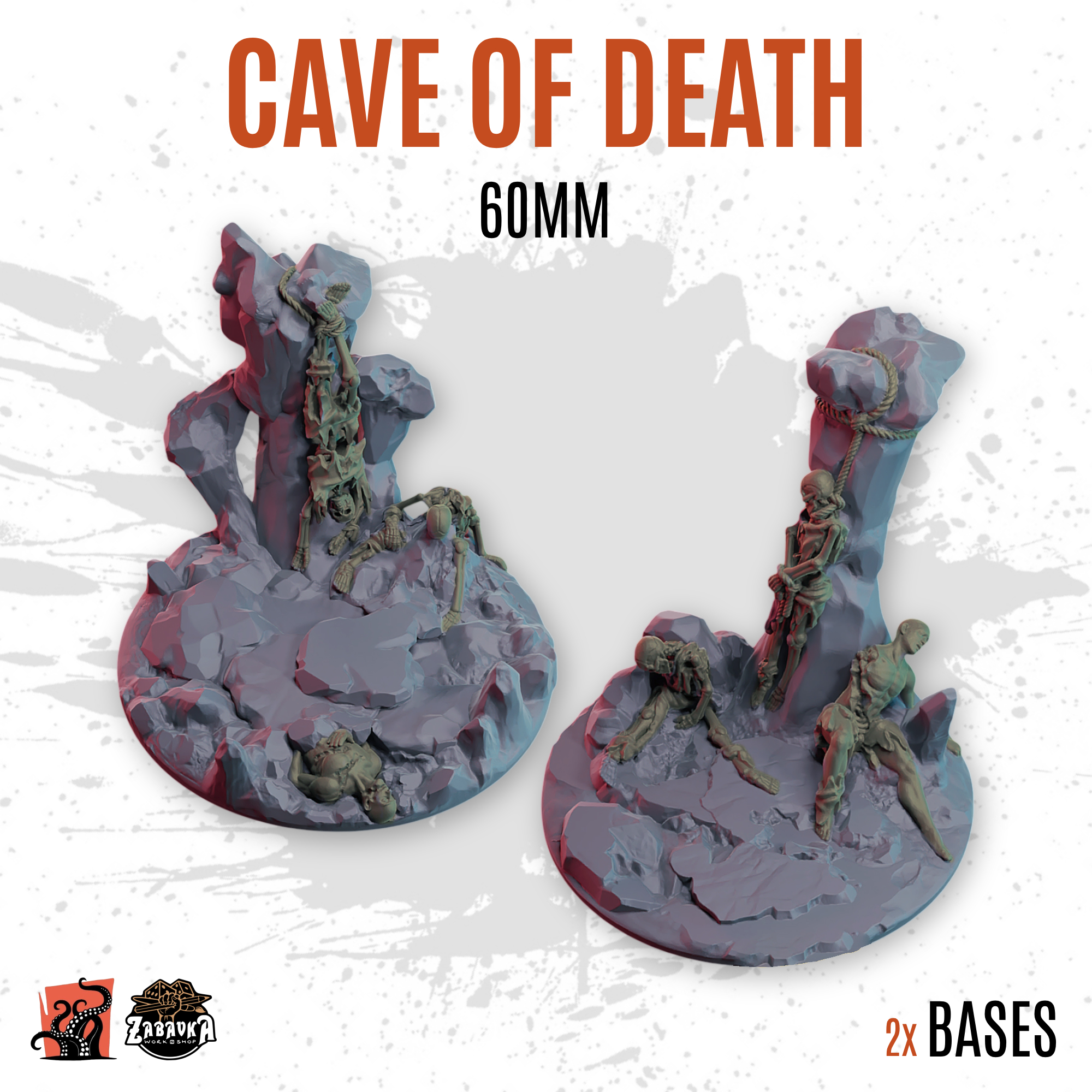 Cave of Death - 60mm base (2uds)