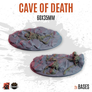 Cave of Death - 60x35mm oval base (2uds)