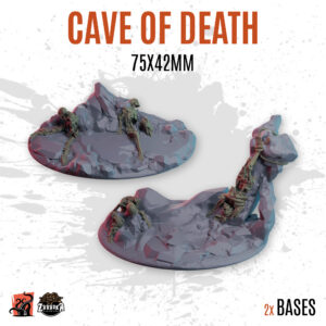 Cave of Death - 75x42mm oval base (2uds)