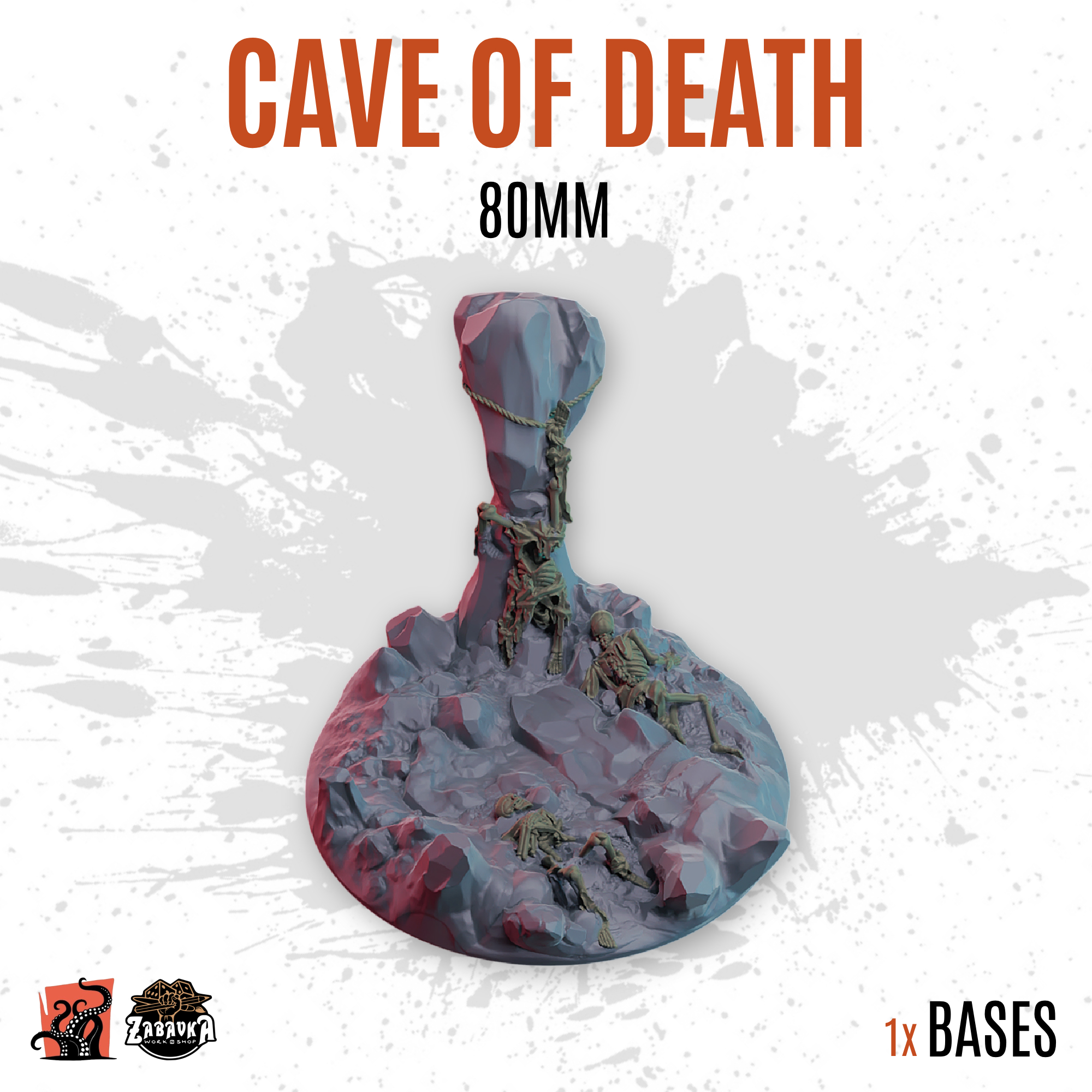 Cave of Death - 80mm base (1ud)