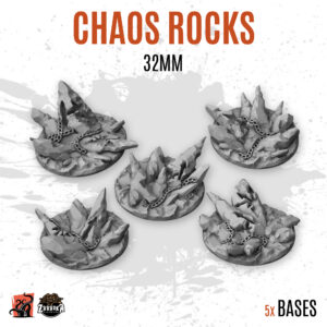 Chaos Rocks - 32mm base (5uds)