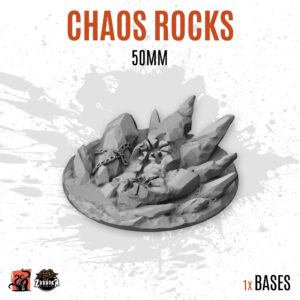 Chaos Rocks - 50mm base (1ud)