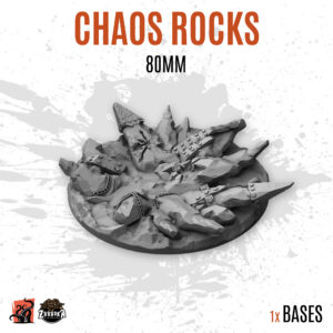 Chaos Rocks - 80mm base (1ud)