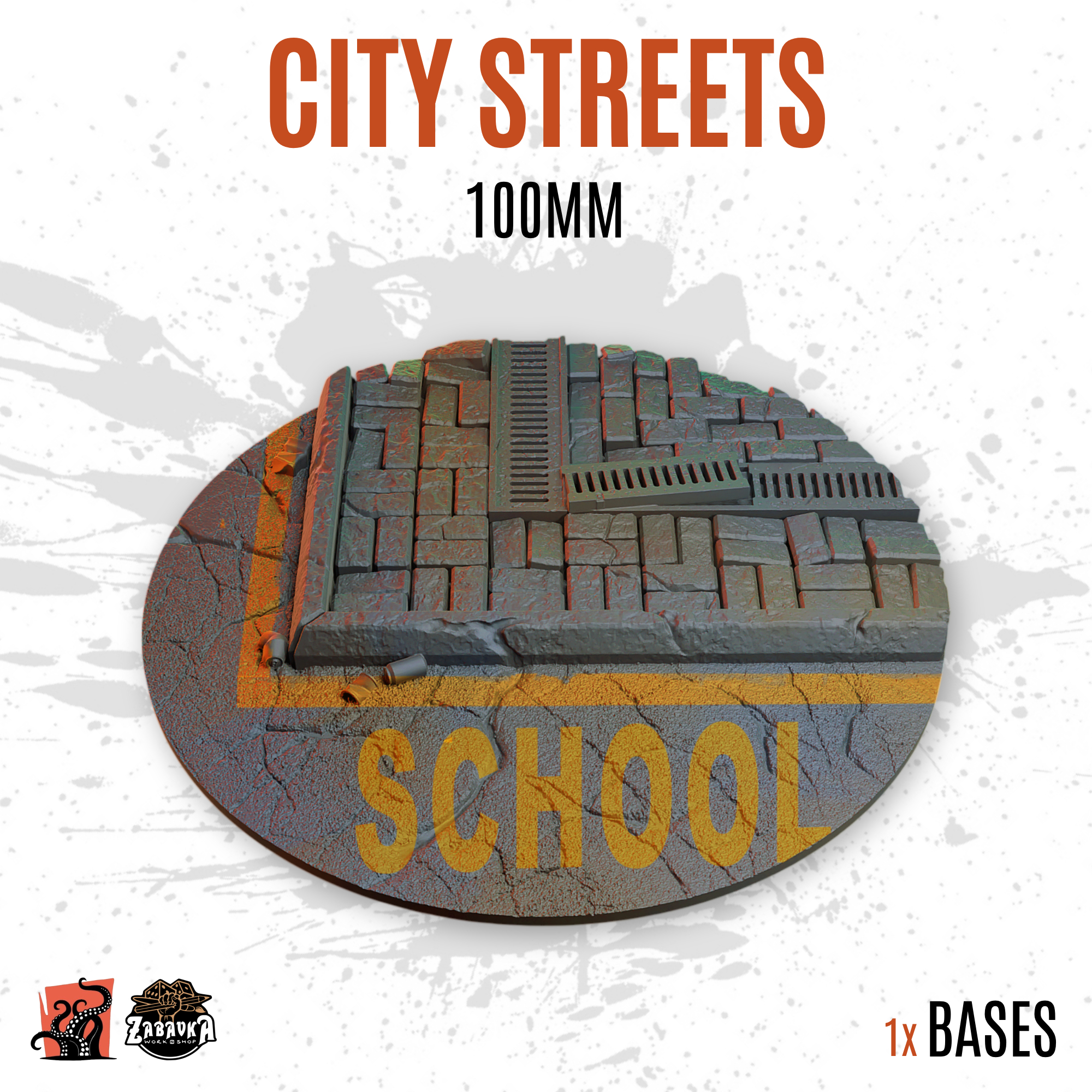 City Streets - 100mm base (1ud)