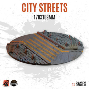 City Streets - 170x109mm oval base (1ud)