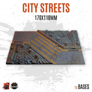 City Streets - 170x110mm square base (1ud)