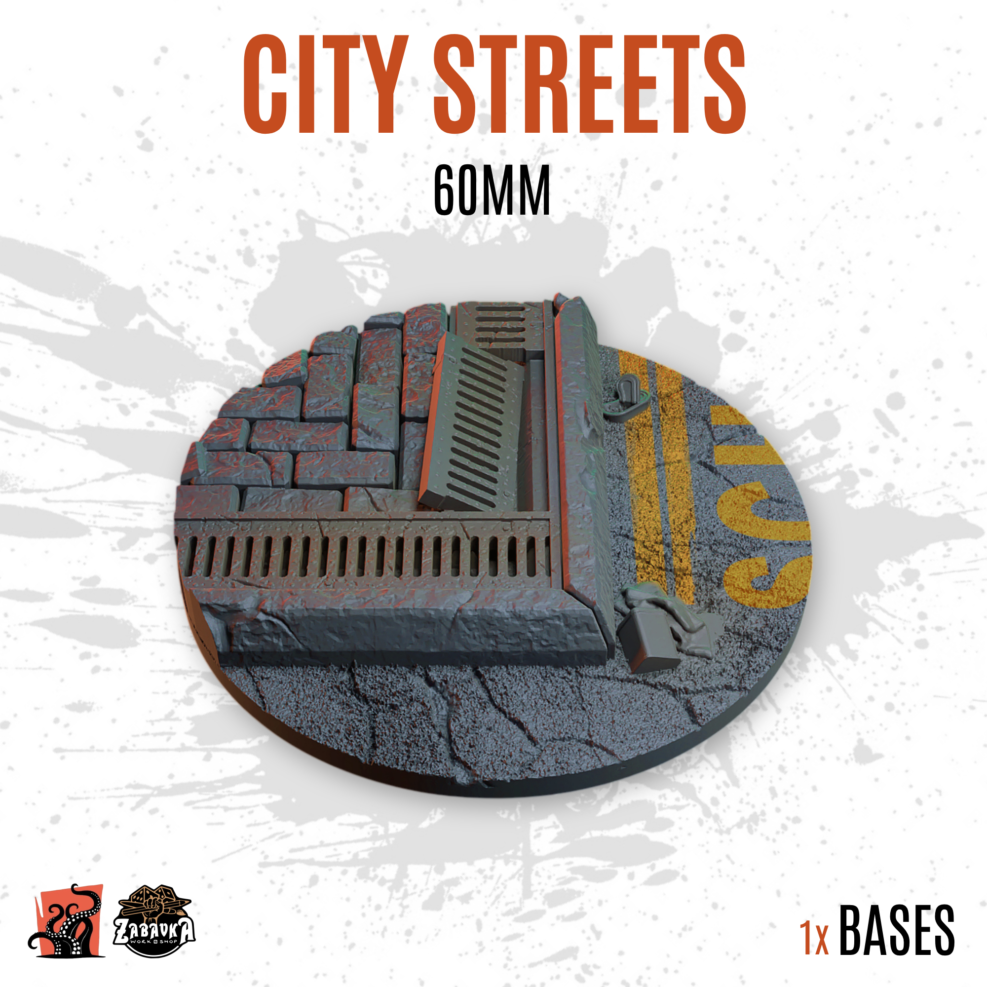City Streets - 60mm base (1ud)