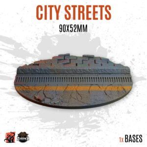 City Streets - 90x52mm oval base (1ud)