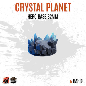 Crystal Planet - 32mm hero base (1ud)