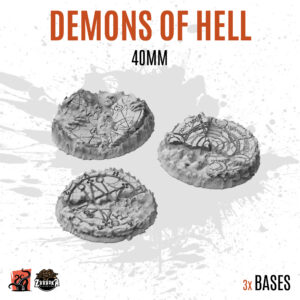 Demons of Hell - 40mm base (3uds)