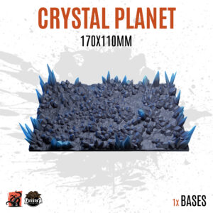 Crystal Planet - 170x110mm square base (1ud)