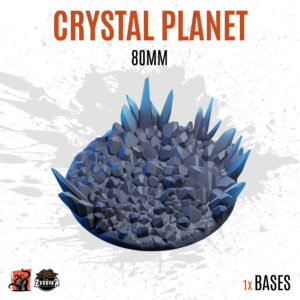 Crystal Planet - 80mm base (1ud)
