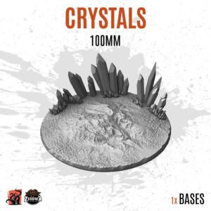 Crystals - 100mm base (1ud)