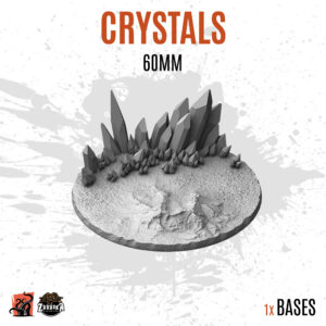 Crystals - 60mm base (1ud)
