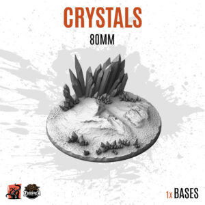Crystals - 80mm base (1ud)