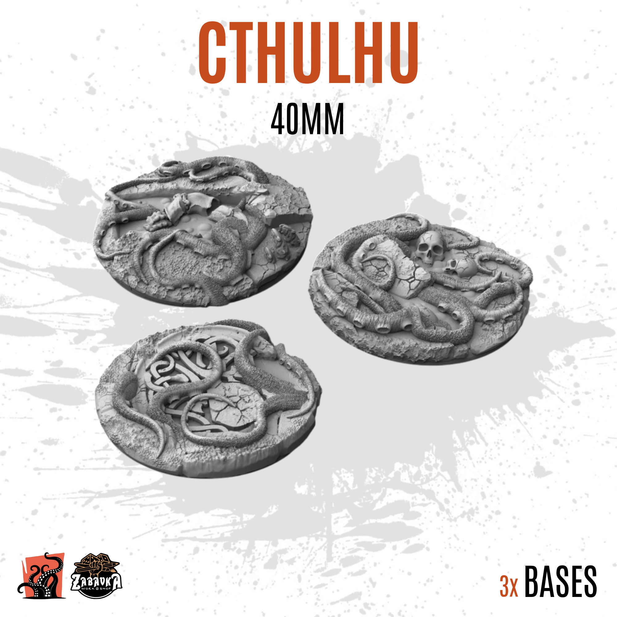 Cthulhu - 40mm base (3uds)