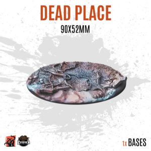 Dead Place - 90x52mm oval base (1ud)