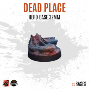 Dead Place - 32mm hero base (1ud)