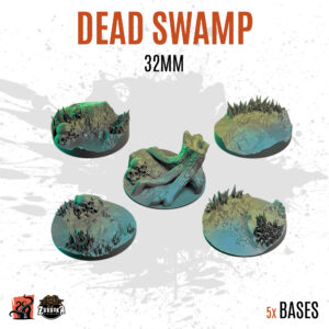 Dead Swamp - 32mm base (5uds) V1