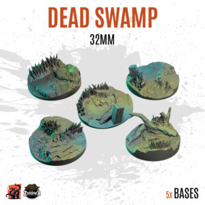 Dead Swamp - 32mm base (5uds) V2