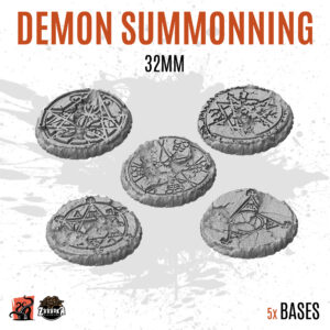 Demon Summoning - 32mm base (5uds)