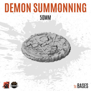 Demon Summoning - 50mm base (1ud)