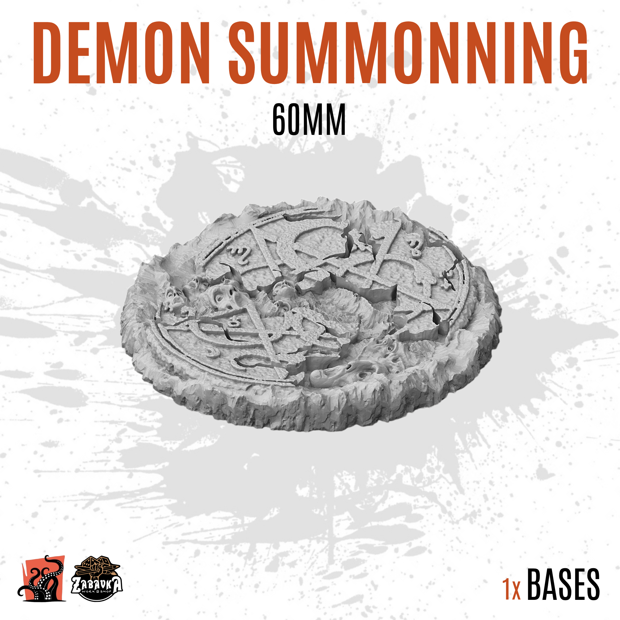 Demon Summoning - 60mm base (1ud)