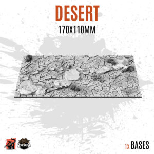 Desert - 170x110mm square base (1ud)