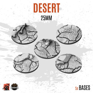Desert - 25mm base (5uds)
