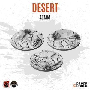 Desert - 40mm base (3uds)