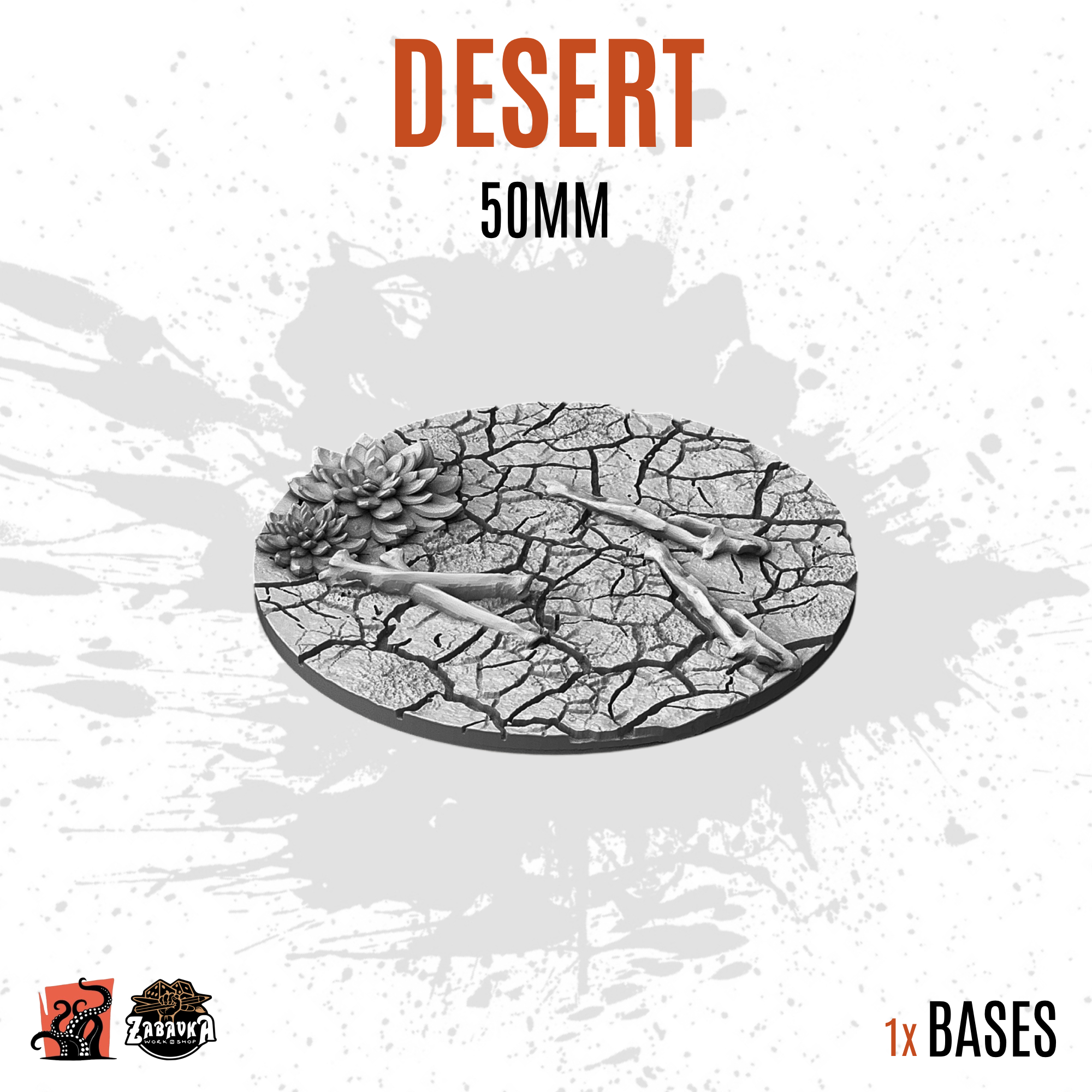 Desert - 50mm base (1ud)