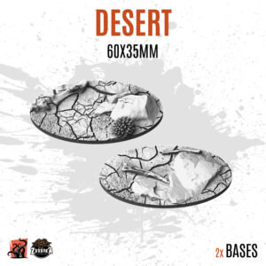 Desert - 60x35mm oval base (2uds)